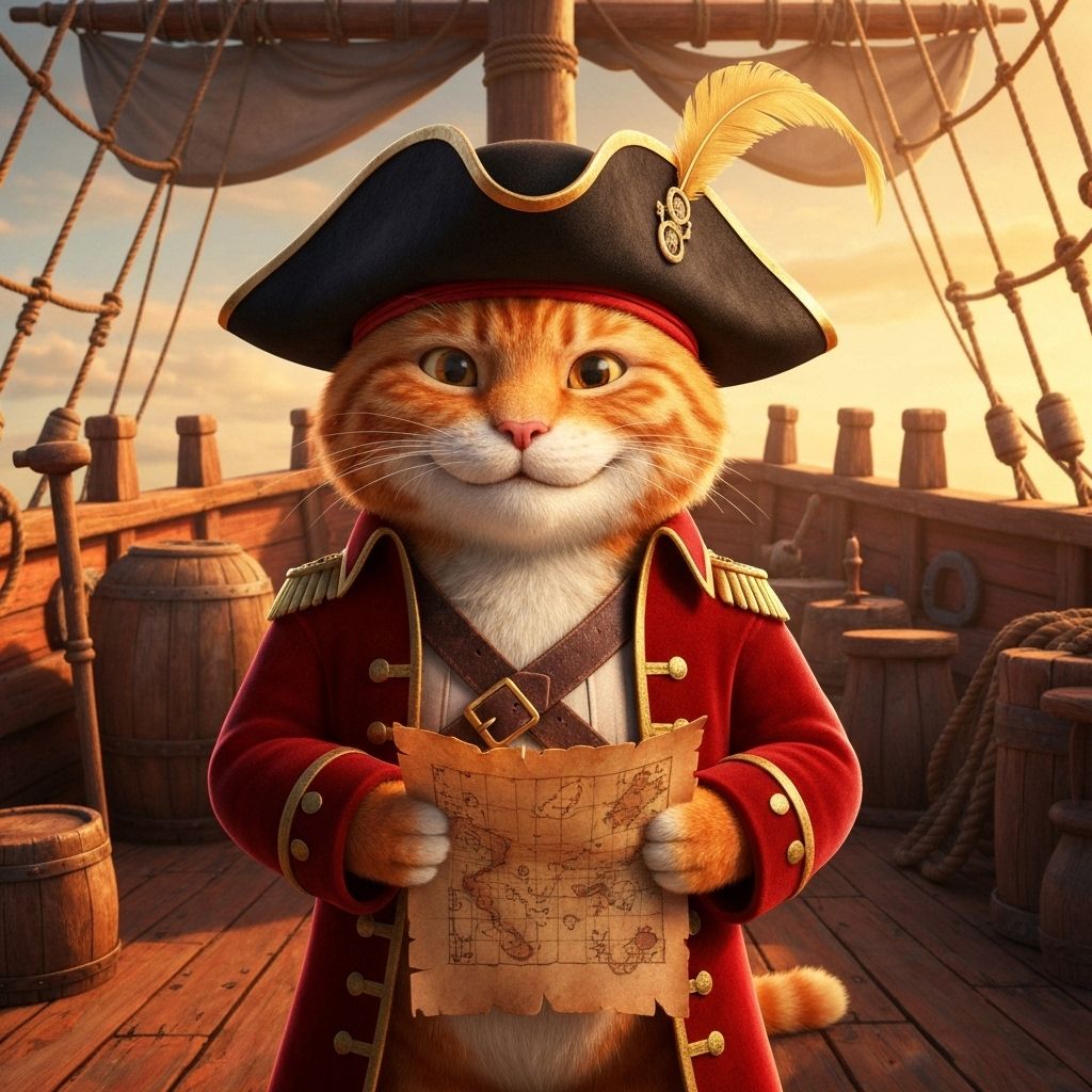 Captain Whiskers and the Golden Fish Bone